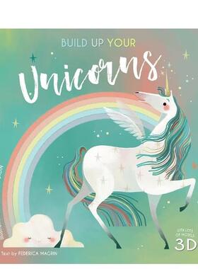 【现货】打造你自己的独角兽 Build Up Your Unicorns 原版英文儿童趣味