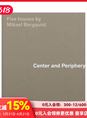 【预售】中心与边缘：瑞典建筑师Mikael Bergquist的五座木屋 Center and Periphery 原版英文建筑设计