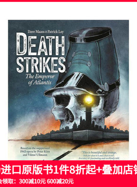 【预售】英文漫画 死亡打击：亚特兰蒂斯皇帝 Death Strikes: The