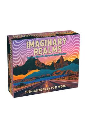 【预售】想象的境界：炒越炒现实世界 2026年日历 Imaginary Realms 2026 Day-To-Day Calendar原版日历