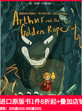 【预售】Arthur and the Golden Rope，【Brownstone神话故事系列】亚瑟与黄金缰绳