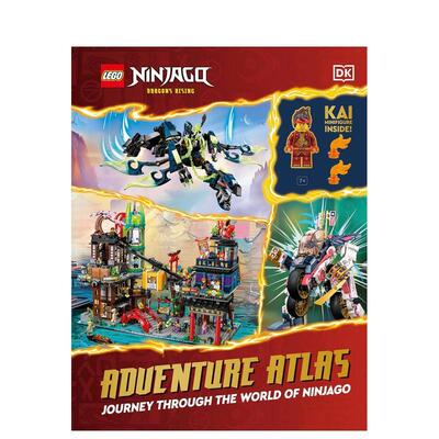 【现货】乐高幻影忍者神龙崛起冒险地图集 LEGO? NINJAGO? Dragons Rising Adventure Atlas 原版英文儿童绘本