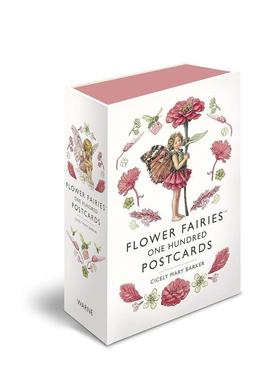 【现货】花仙子:100张明信片 Flower Fairies One Hundred Postcards 原版英文儿童趣味