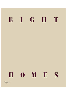 【预售】Clements Design设计工作室的八个室内设计作品  Eight Homes 简约高端奢华风格装修装潢 英文原版进口画册善本图书