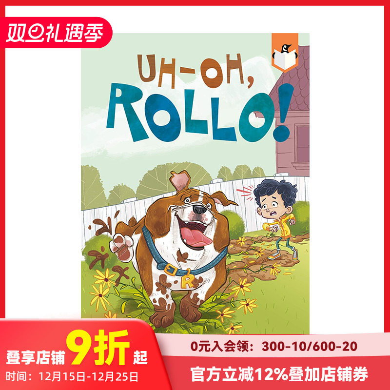 【现货】Uh-Oh, Rollo!哦,罗洛! 英文原版儿童故事阅读章节书