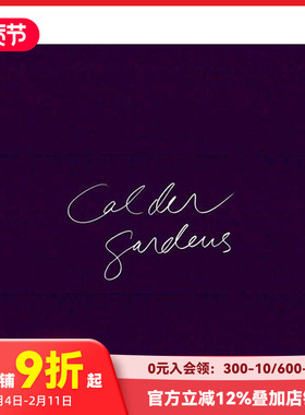 【预售】考尔德花园：雅克·赫尔佐格的绘稿与笔记 Calder Gardens: Drawings And Texts By Jacques Herzog 原版英文建筑设计