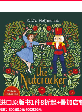 【预售】胡桃夹子 The Nutcracker: An Enchanting Pop-up Classic (Gilded Fairytales) 原版英文儿童立体 善本图书