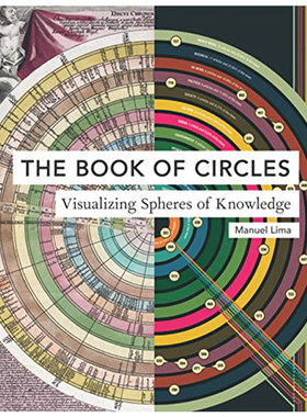 【预售】The Book of Circles: Visualizing Spheres of Knowledge圆圈之书：信息可视化球体 英文平面设计