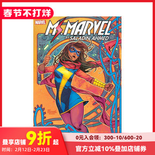 【预售】惊奇女士 Ms. Marvel By Saladin Ahmed 原版英文漫画书 善