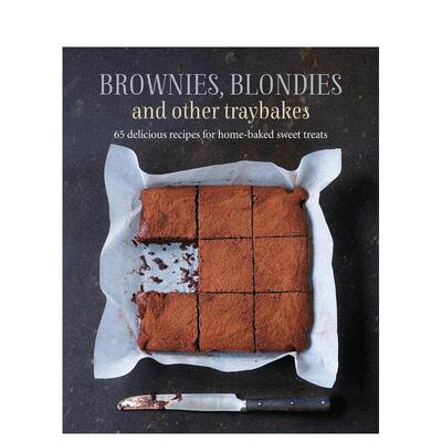 【现货】布朗尼蛋糕：65种美味布朗尼食谱Brownies, Blondies and Other Traybakes 巧克力蛋糕摆拍甜点烘焙配方食谱 英文原版