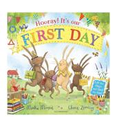 Hooray 这是我们 First Day Our 第一天 善本图书 预售 哦耶 原版 英文儿童绘本 兔子冒险记翻翻书