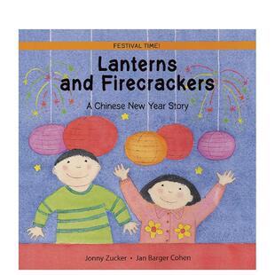 【现货】Lanterns and Firecrackers 灯笼和鞭炮 儿童绘本 中国新年传统