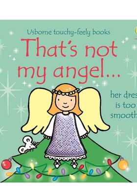 【现货】【触摸书】那不是我的天使 【That‘s not my】That’s not my angel...  原版英文儿童趣味