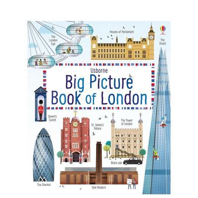 【现货】伦敦大绘本 Big Picture Book of London 原版英文儿童绘本