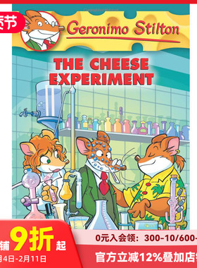 【现货】GERONIMO STILTON #63: THE CHEESE EXPERIMENT 【老鼠记者】#63：奶酪实验 英文儿童书适合6-12岁