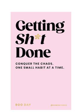 【预售】掌控混乱，一次一个小习惯  Conquer the Chaos  One Small Habit at a Time 改变日常 原版英文生活综合