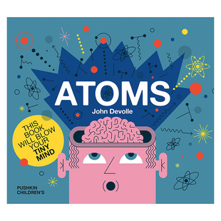 英文儿童绘本知识百科儿童 进口原版 善本图书 Atoms 原子