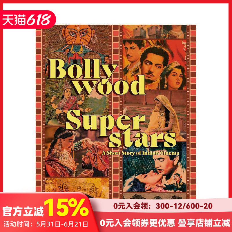 【预售】英文原版 宝莱坞巨星：印度电影小故事 Bollywood Superst