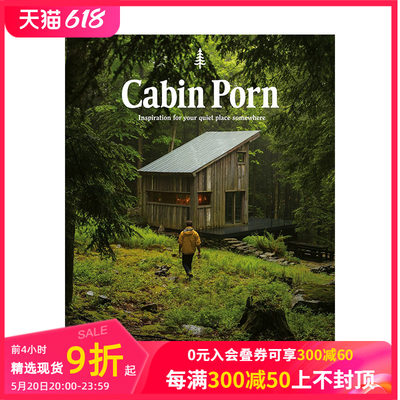 【预售】Cabin Porn 木屋之色 英文原版建筑设计 书屋木元素木屋木房子