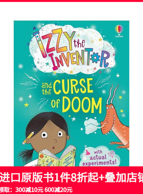 【预售】【小发明家Izzy】末日诅咒 【Izzy the Inventor】 and the Curse of Doom 原版英文儿童绘本