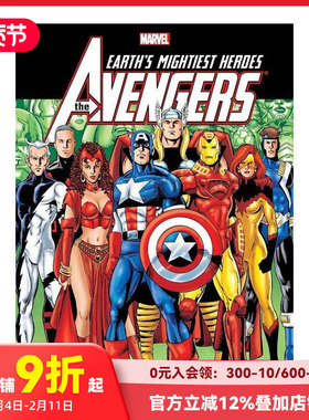 【预售】【Marvel漫威】复仇者 新印刷卷2 AVENGERS BY BUSIEK & P