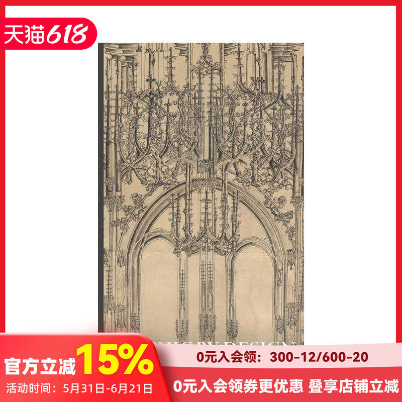 【预售】哥特式设计：建筑制图的黎明 Gothic by Design: The Dawn of Architectural原版英文建筑设计 纽约大都会艺术博物馆