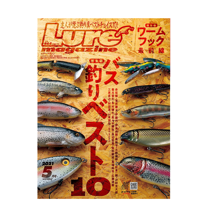 【订阅】 Lure Magazine 日本钓鱼资讯杂志指南 日文版 年订12期 E650 善本图书