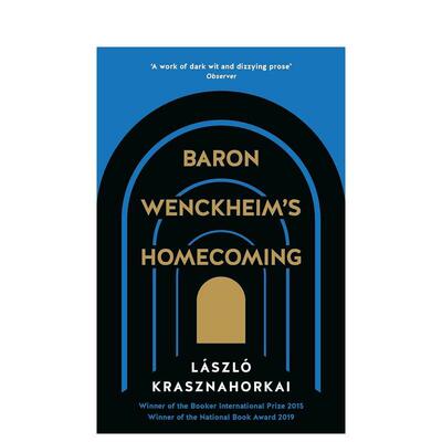 【现货】温克海姆男爵的归来Baron Wenckheim’s Homecoming 克拉斯诺霍尔卡伊作品小说 抑郁现实黑色风格 英文原版 善本图书