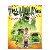 Picture Comics Mighty the Hulk Book All Marvel 英文儿童漫画 现货 浩克情绪大作战 Feels 原版 漫威漫画绘本