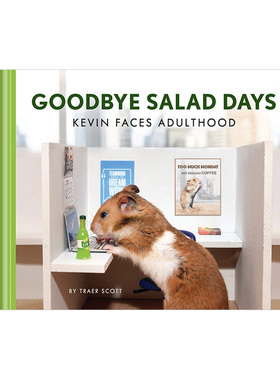 【现货】可爱仓鼠幽默摄影集 再见，吃沙拉的日子Goodbye Salad Days 英文原版 创意产品文创随书赠礼送人 善本图书