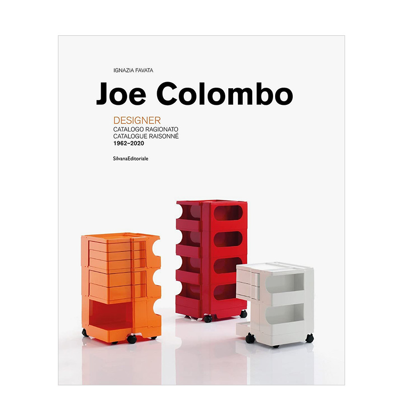 【预售】Joe Colombo作品集意大利设计师乔·科伦博设计目录1962-2020 Catalogue Raisonne英文原版工业家居产品设计画册