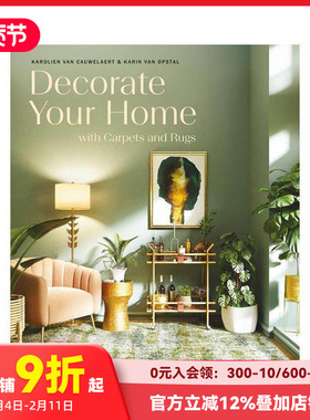 【预售】地毯与家居装饰 Decorate Your Home With Carpets and Rugs 原版英文室内设计装饰 善本图书