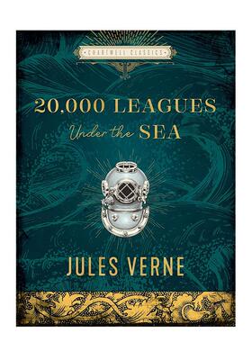 【预售】【Chartwell Classics】海底两万里 Twenty Thousand Leagues Under the Sea 进口原版英文世界文学 善本图书