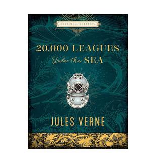 【预售】【Chartwell Classics】海底两万里 Twenty Thousand Leagues Under the Sea 进口原版英文世界文学 善本图书