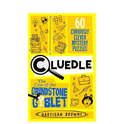 【预售】【线索谜案】磨石圣杯之谜：60道谜题 Cluedle - The Case of the Grindstone Goblet 原版英文儿童趣味 善本图书