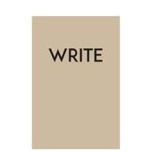 现货 善本图书Chartwell Write速写本 Medium 文创随书赠礼送人 牛皮纸封面 Kraft Books