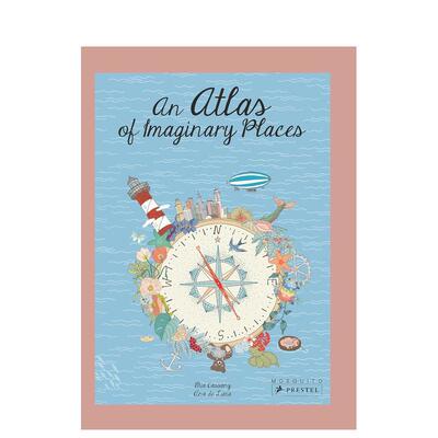 【现货】英文原版 虚构地方地图集 An Atlas of Imaginary Places  艺术插画绘本 想象力 3-6岁 儿童英语进口图书 善本童书