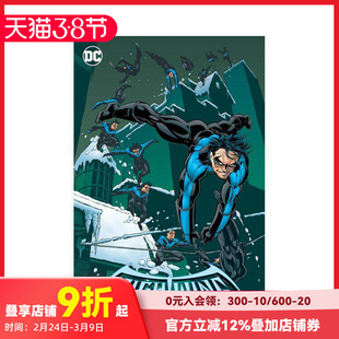 【预售】夜翼:布鲁德黑文的骑士纲要苐一册 Nightwing: A Knight in Bludhaven Compendium Book One 原版英文漫画书 善本图书