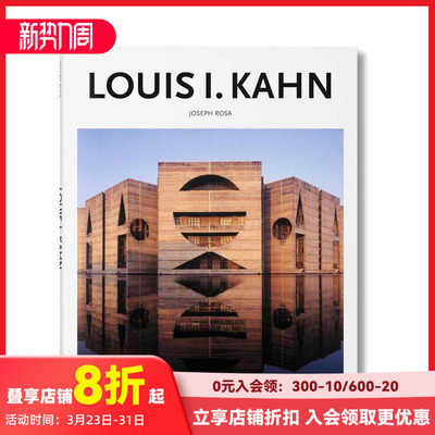 【现货】刘易斯·伊西多尔·卡恩 【Basic Architecture】Louis Isidore Kahn 原版英文建筑设计