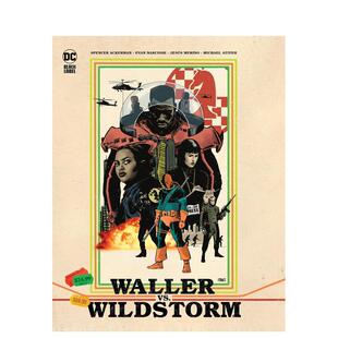 【预售】英文漫画 沃勒 vs.狂野风暴 Waller vs. Wildstorm 原版英