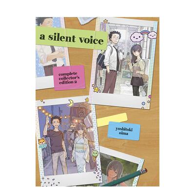 【预售】英文漫画 声之形2 典藏版 A Silent Voice 聲の形 精装 英