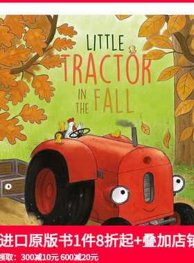 【预售】秋天的小拖拉机 Little Tractor in Fall 原版英文儿童语言/概念启蒙 善本图书