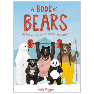 熊在一起 儿童艺术绘本 Book 关于熊 书 Bears 英文原版 在家和世界各地 预售