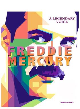 【预售】弗雷迪·墨丘里：传奇之声 Freddie Mercury :A Legendary Voice 原版英文音乐