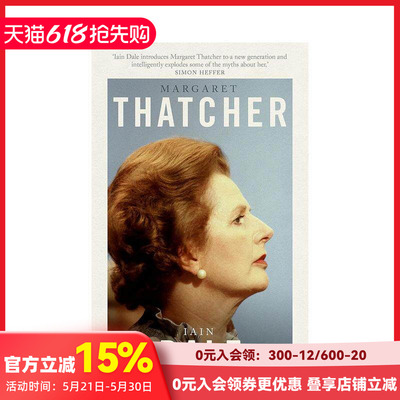 【预售】玛格丽特·撒切尔 Margaret Thatcher 原版英文文学传记
