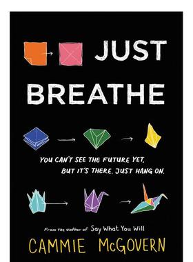 【现货】简单呼吸就好 Just Breathe 原版英文青少年读物