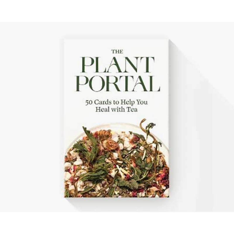 【现货】进口文创 【卡牌】植物小卡：50个茶叶疗愈法 The Plant Portal 高颜值创意艺术文创 节日礼物 家庭聚会游戏 善本图书