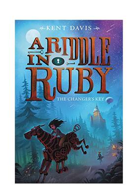 【现货】Riddle in Ruby 2: The Changer’s Key, A，Ruby中的里德尔2:英文原版图书籍进口正版 Davis 儿童分阶阅读（绝版）