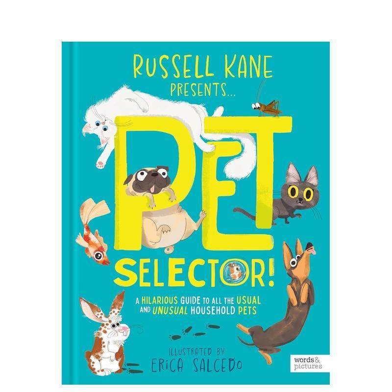 【现货】宠物选择指南！常见&奇葩家养宠物爆笑百科 Pet Selector!: A hilarious guide to all the usual  原版英文儿童绘本