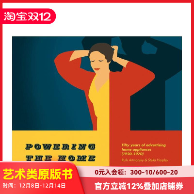 【预售】家电广告五十年（1920-1970） Powering the Home 原版英文广告包装设计